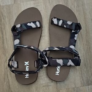 Hurley Men's Camouflage Strap Sandals